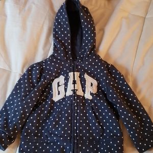 Babygirl zipper sweater